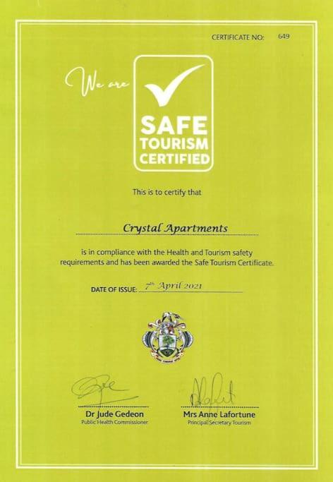 Crystal Apartments Seychelles Seaview Upper Floor Glacis  Exterior foto